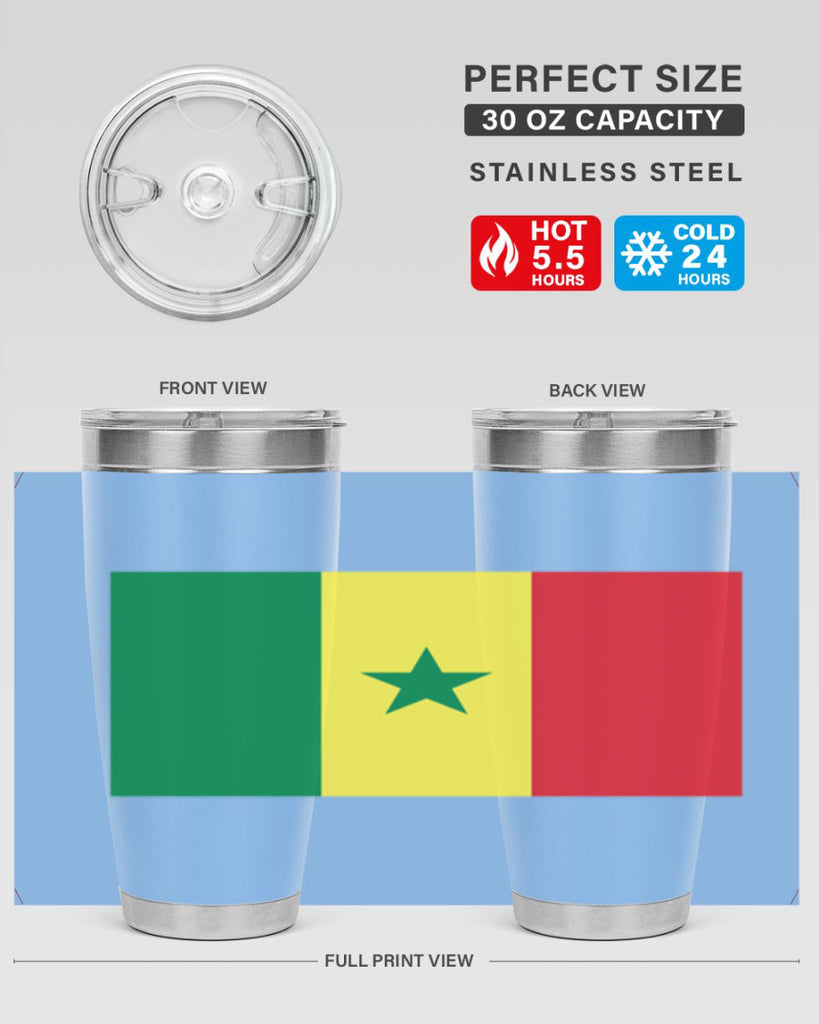 Senegal 45#- world flags- Tumbler
