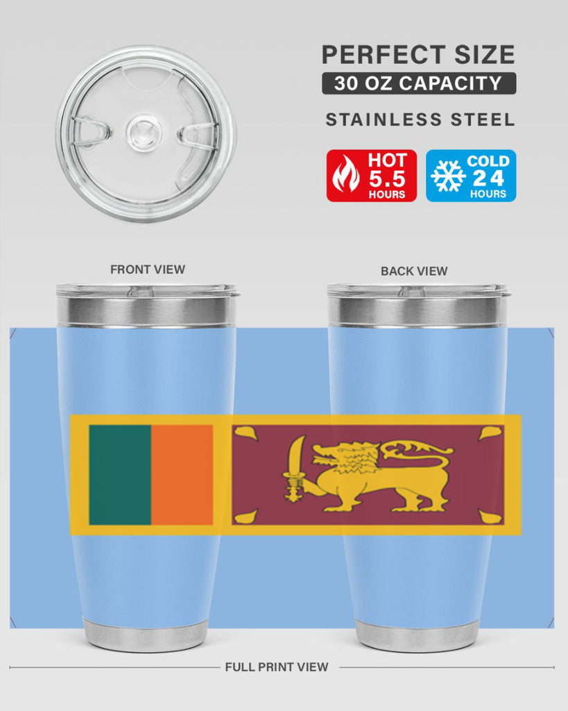 Sri Lanka 32#- world flags- Tumbler