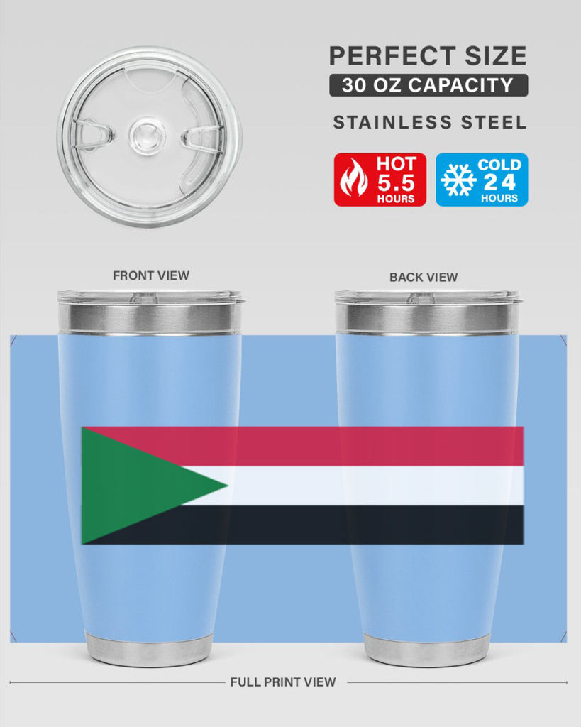 Sudan 31#- world flags- Tumbler