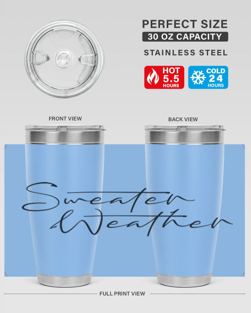 Sweater Weather 580#- fall- Tumbler