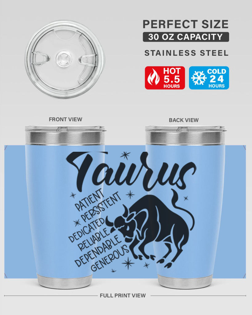 Taurus 492#- zodiac- Tumbler