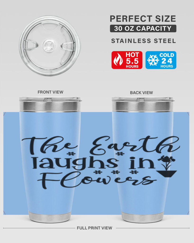 The Earth Laughs In Flowers 539#- spring- Tumbler