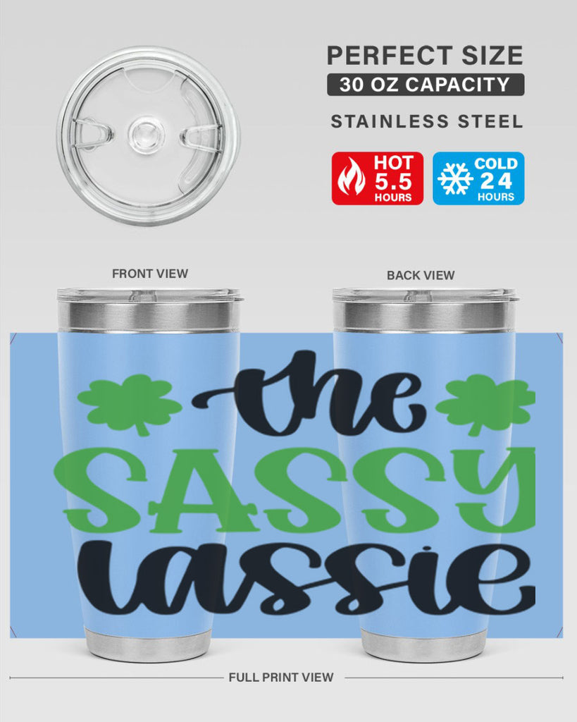 The Sassy Iassie Style 26#- St Patricks Day- Tumbler