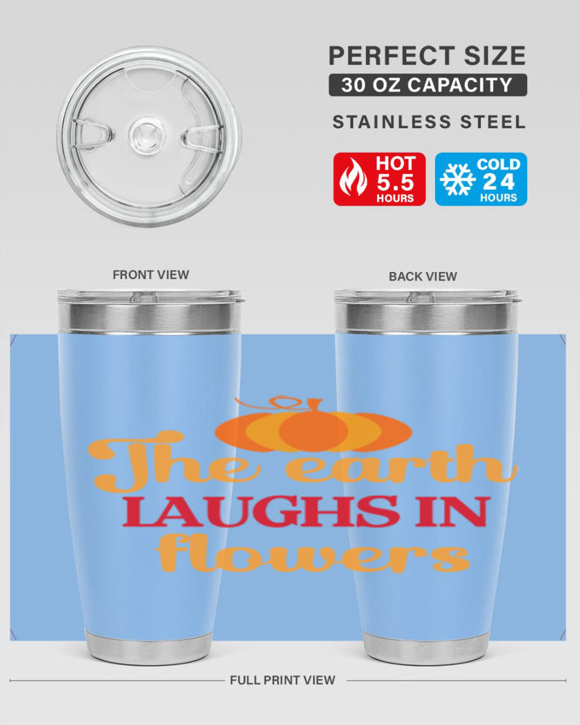 The earth laughs in flowers 538#- spring- Tumbler