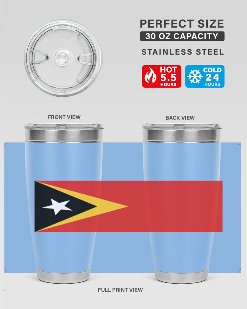TimorLeste 22#- world flags- Tumbler