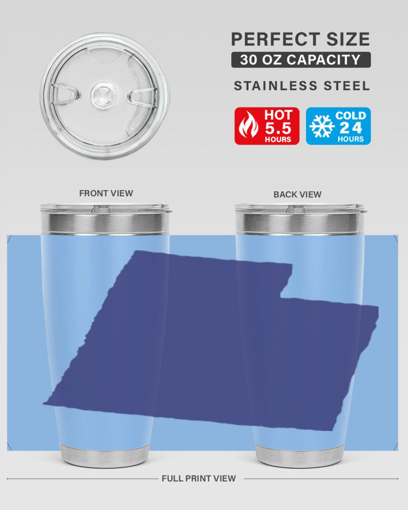 Utah 7#- stateflags- Tumbler