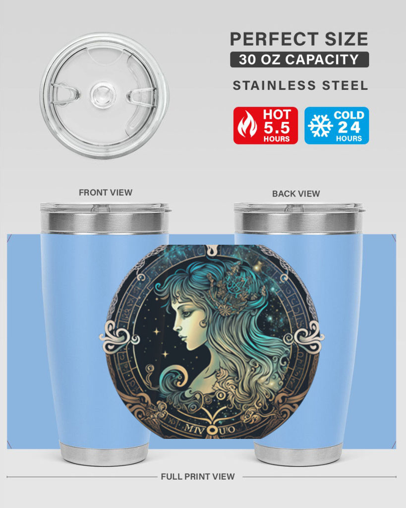 Virgo 526#- zodiac- Tumbler