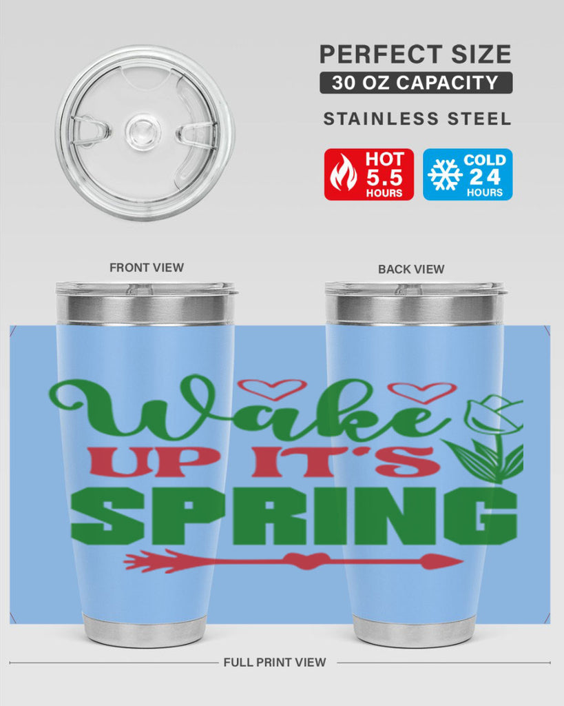 Wake Up Its Spring 562#- spring- Tumbler