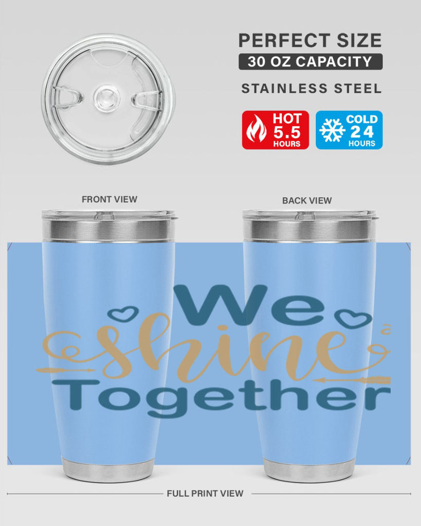 We Shine Together 153#- fashion- Cotton Tank
