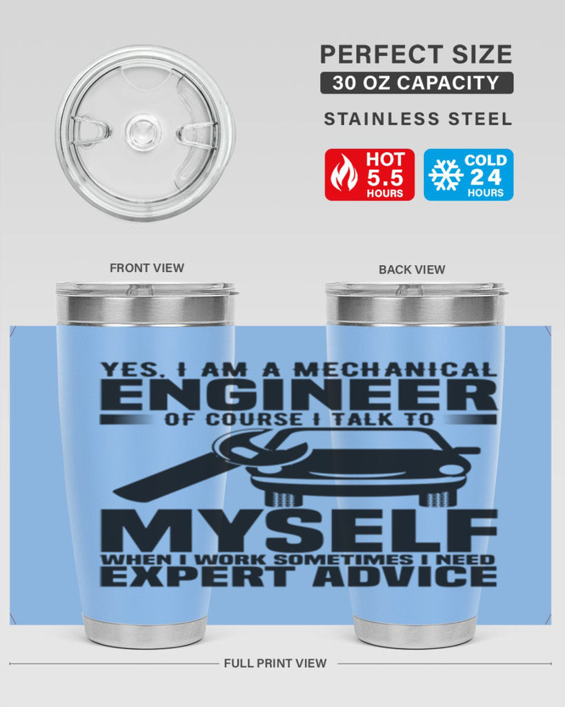 Yes I Am A Mechanical Style 1#- engineer- tumbler