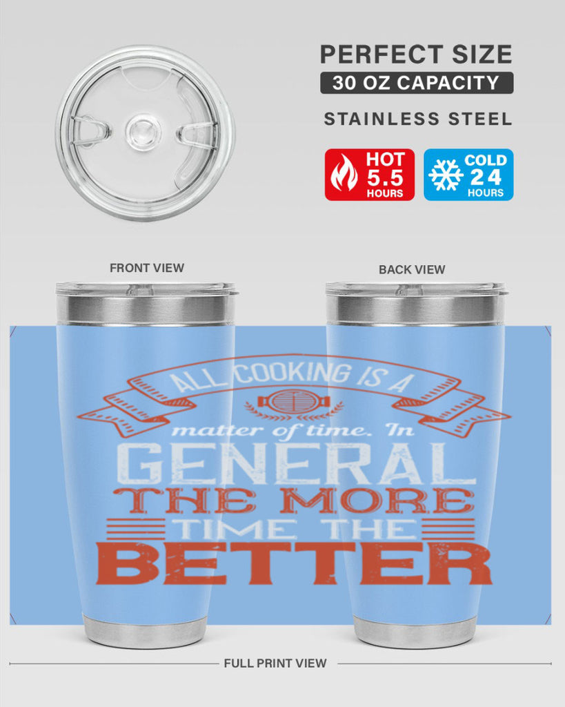 all cooking is a matter of time in general the more time the better 39#- cooking- Tumbler