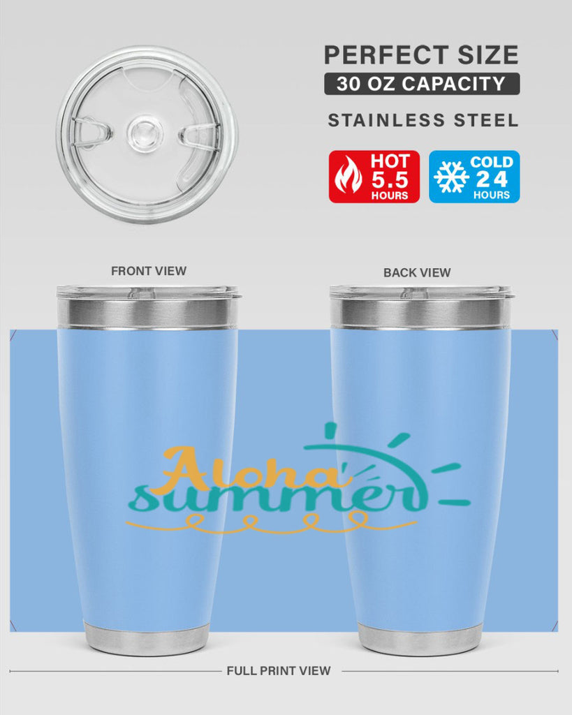 aloha summer Style 109#- summer- Tumbler