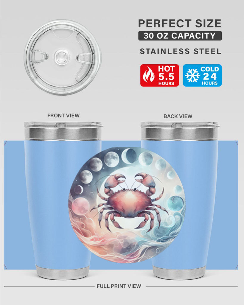 cancer 167#- zodiac- Tumbler