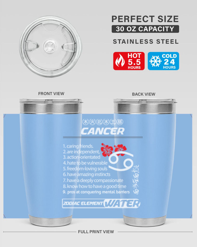 cancer 175#- zodiac- Tumbler