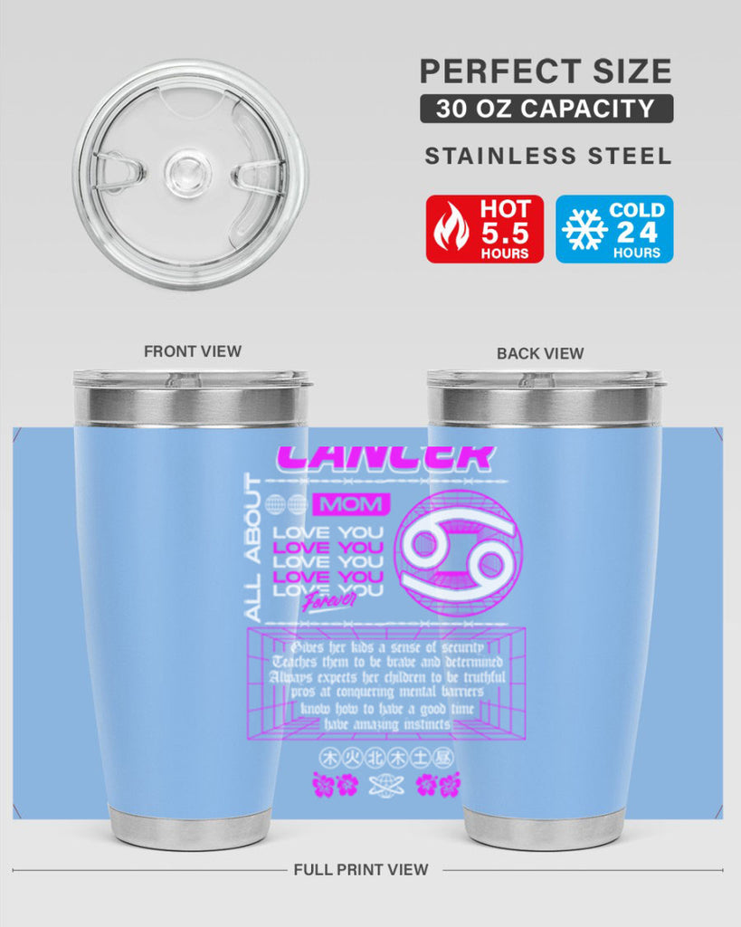 cancer 176#- zodiac- Tumbler