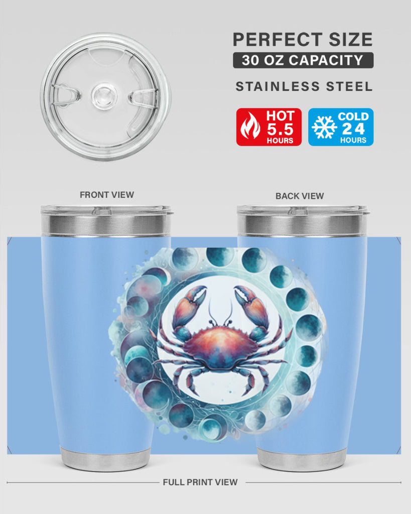 cancer 179#- zodiac- Tumbler