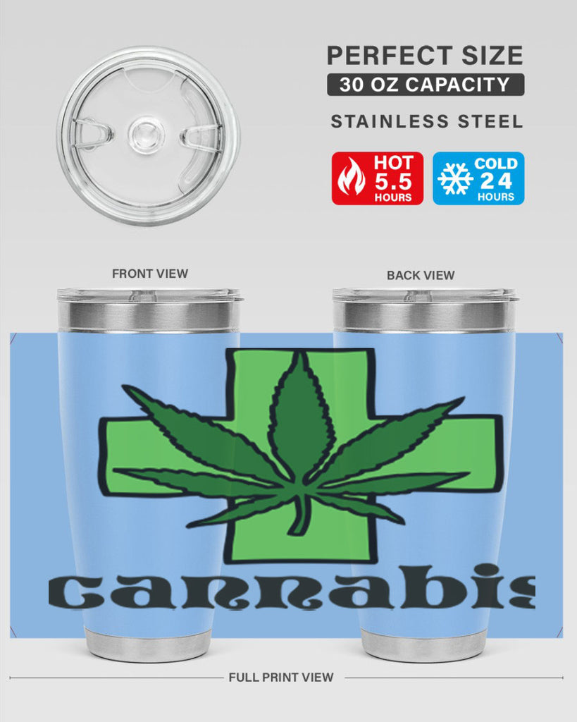 cannabis 55#- marijuana- Tumbler