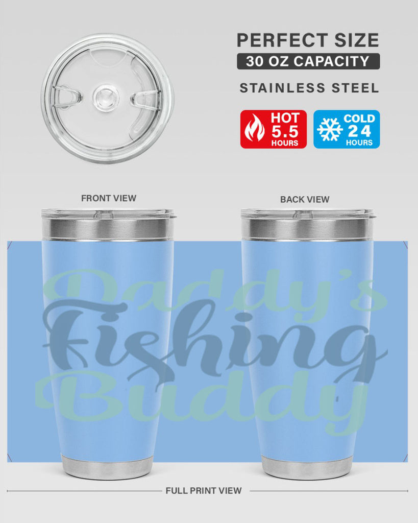 daddys fishing buddy 225#- fishing- Tumbler