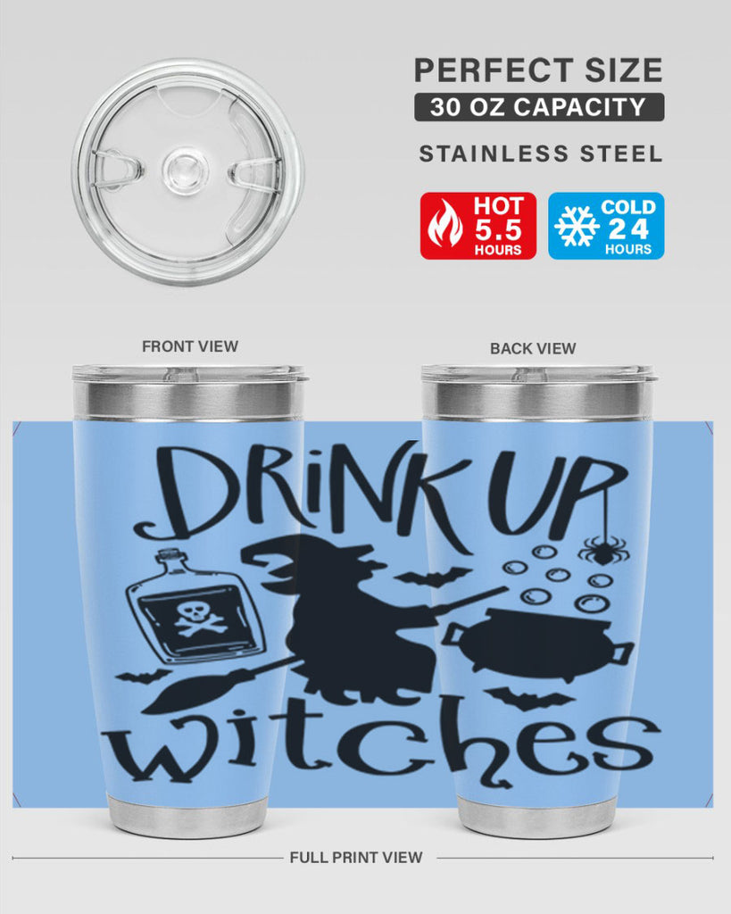 drink up witches 79#- halloween- Tumbler