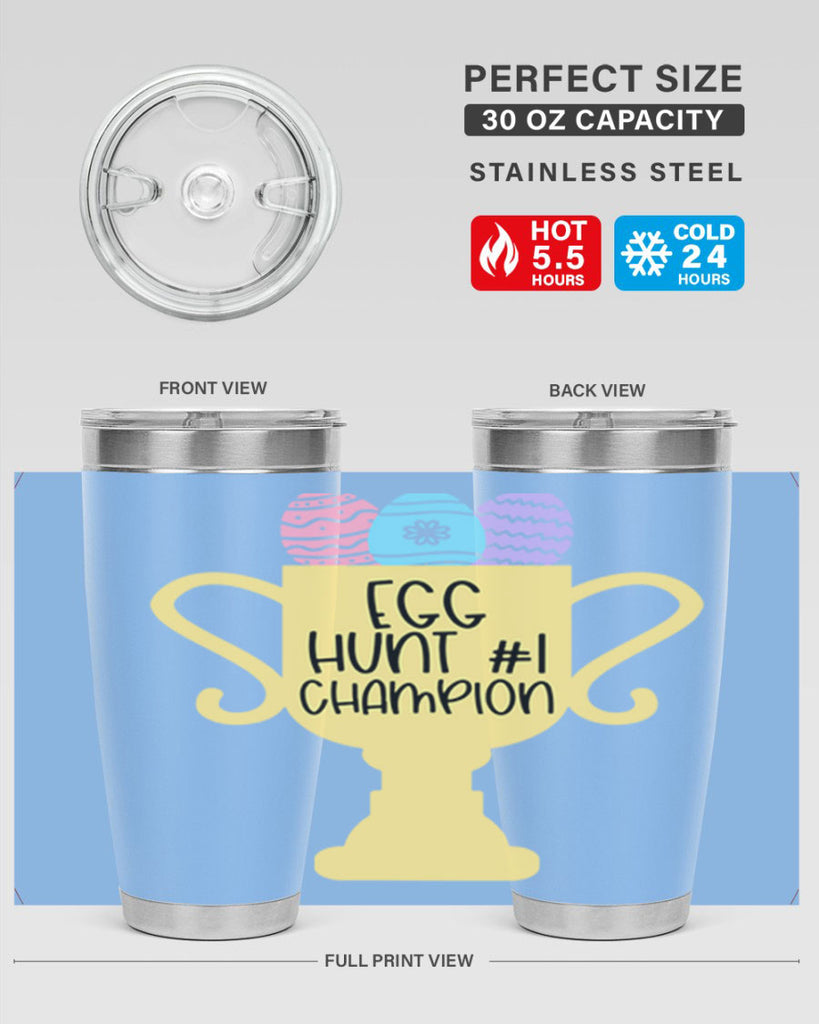egg hunt champion 55#- easter- Tumbler