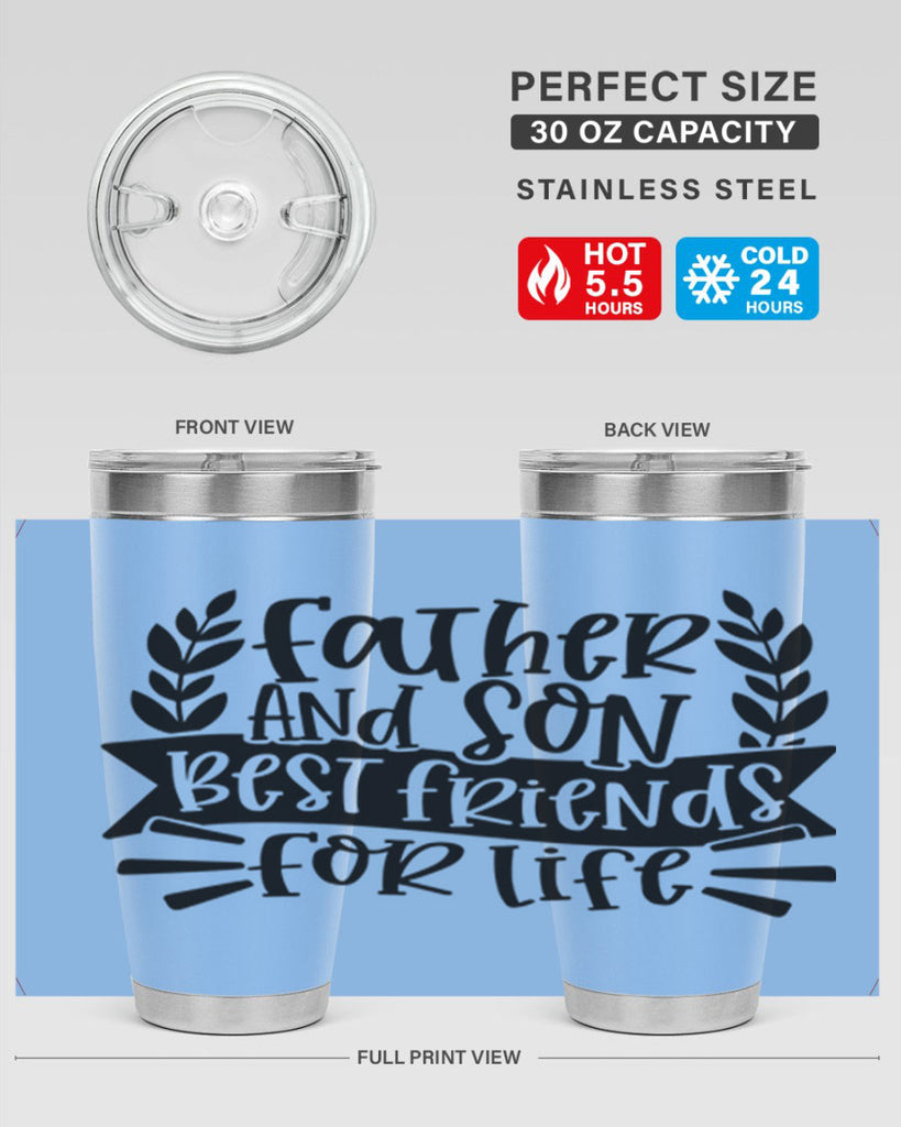 father and son best friends for life 52#- fathers day- Tumbler