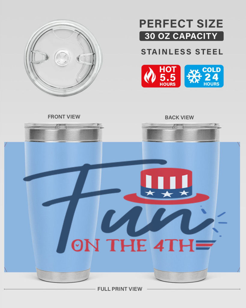 fun on the th Style 18#- Fourt Of July- Tumbler
