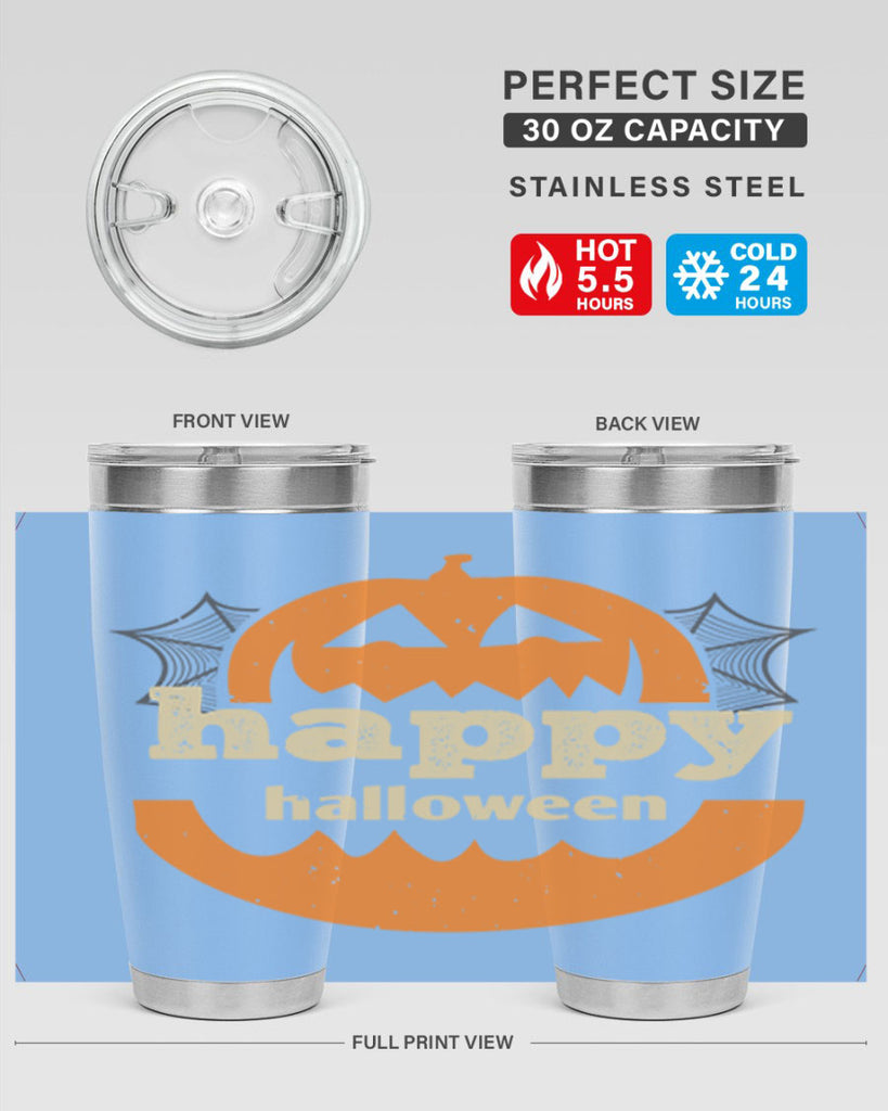 happy halloween 153#- halloween- Tumbler
