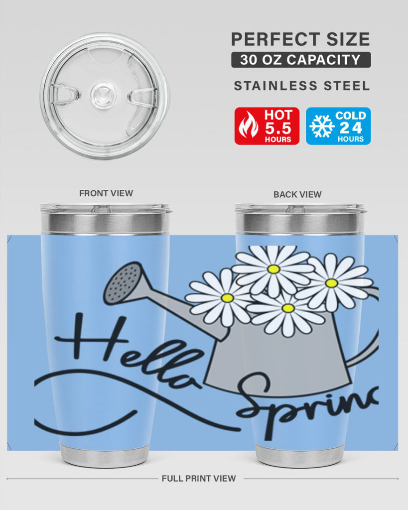 hello spring watering can208#- spring- Tumbler