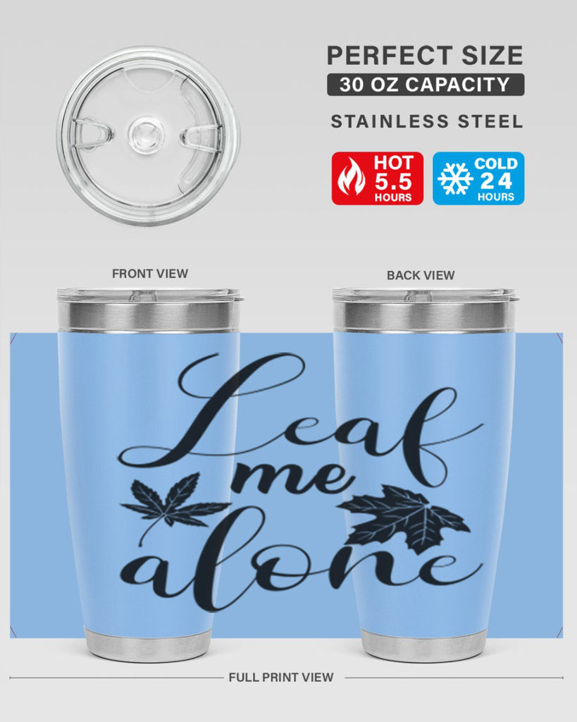 leaf me alone 387#- fall- Tumbler