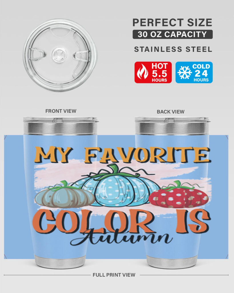 my favorite color is autumn 436#- fall- Tumbler