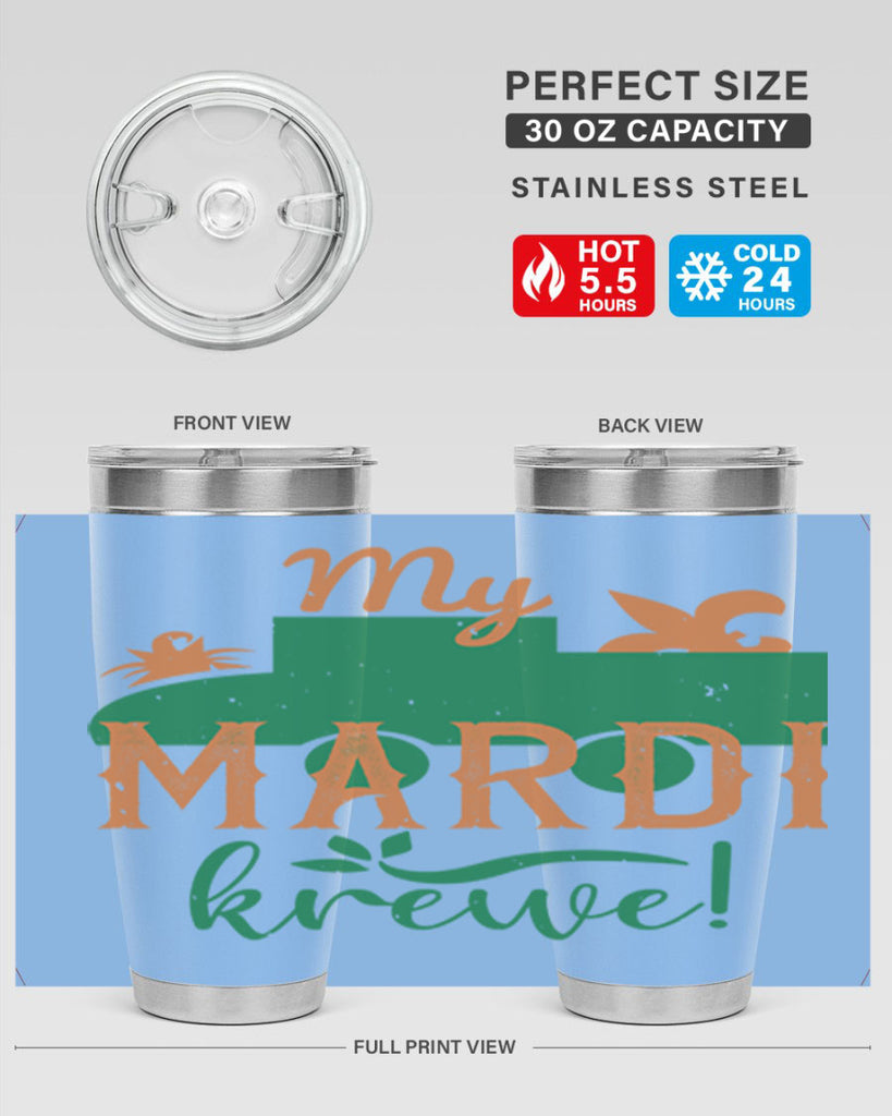 my mardi krewe 43#- mardi gras- Tumbler