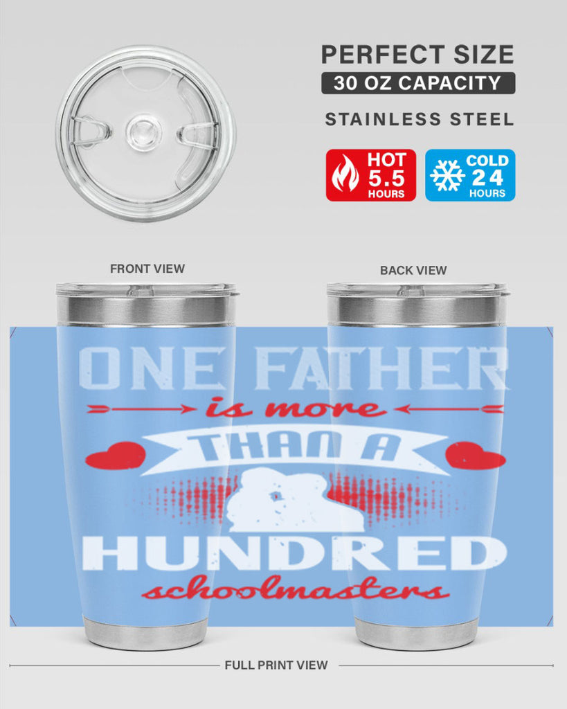 one father is more than 174#- fathers day- Tumbler