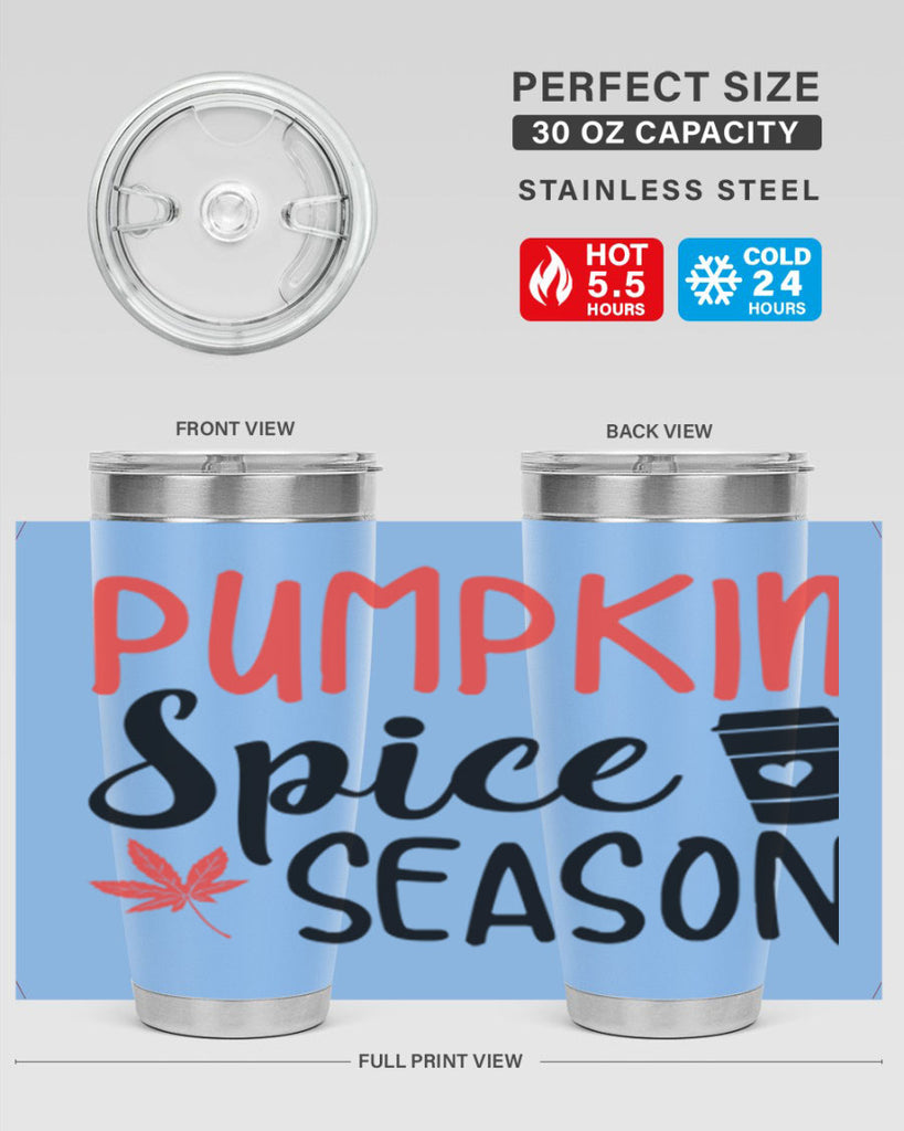 pumpkin spice Season 559#- fall- Tumbler