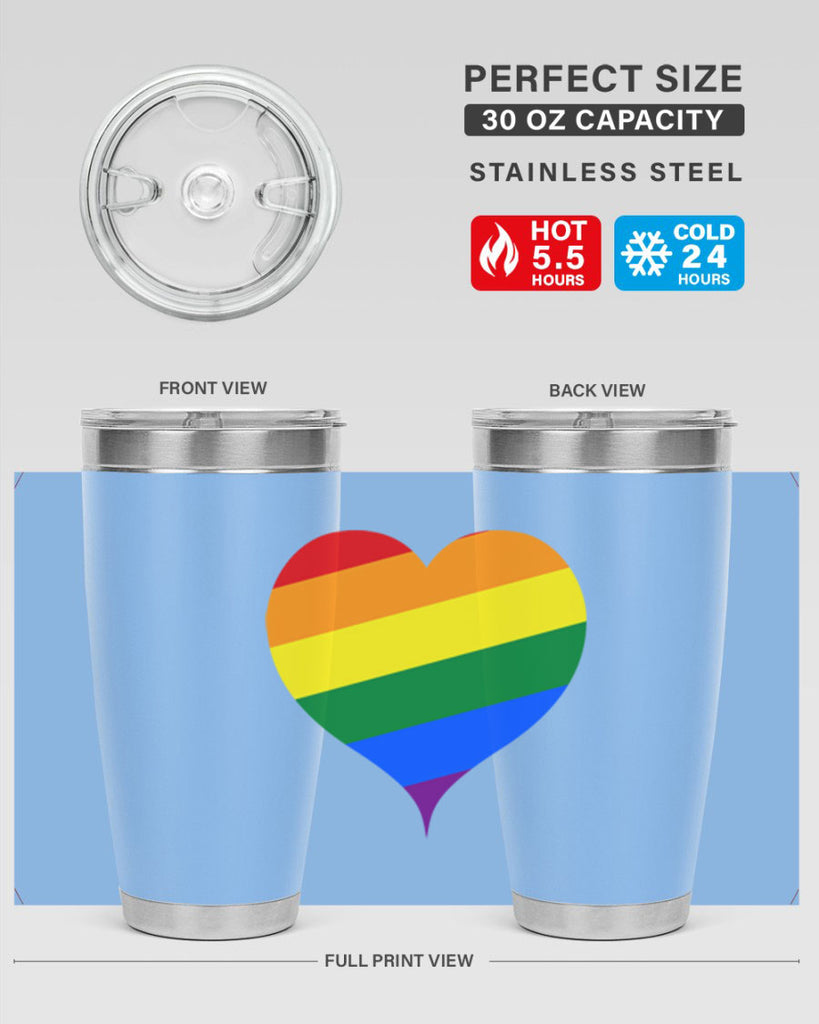 rainbow hear 8#- lgbt- Tumbler