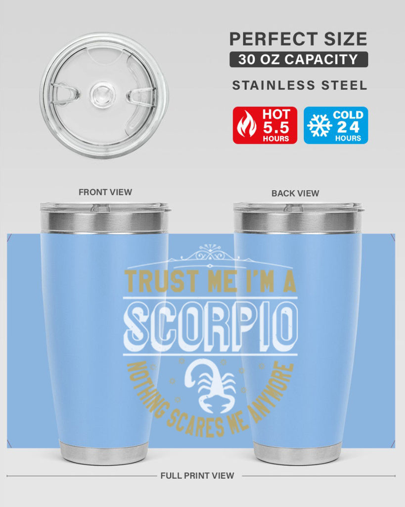 scorpio 458#- zodiac- Tumbler