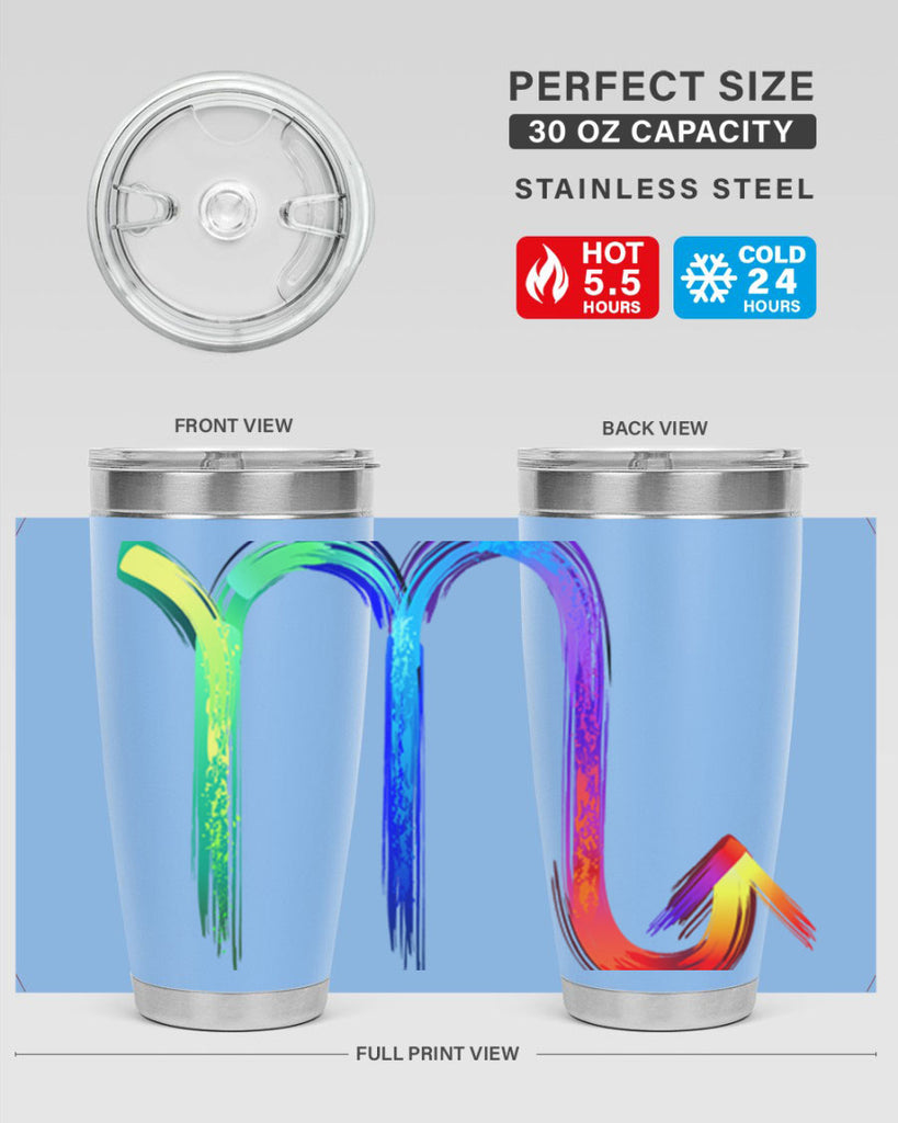 scorpio n 464#- zodiac- Tumbler