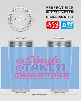 single taken quarantined Style 44#- corona virus- Tumbler