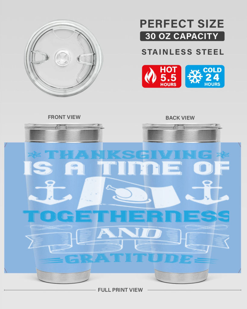 thanksgiving is a time of togetherness and gratitude 12#- thanksgiving- Tumbler