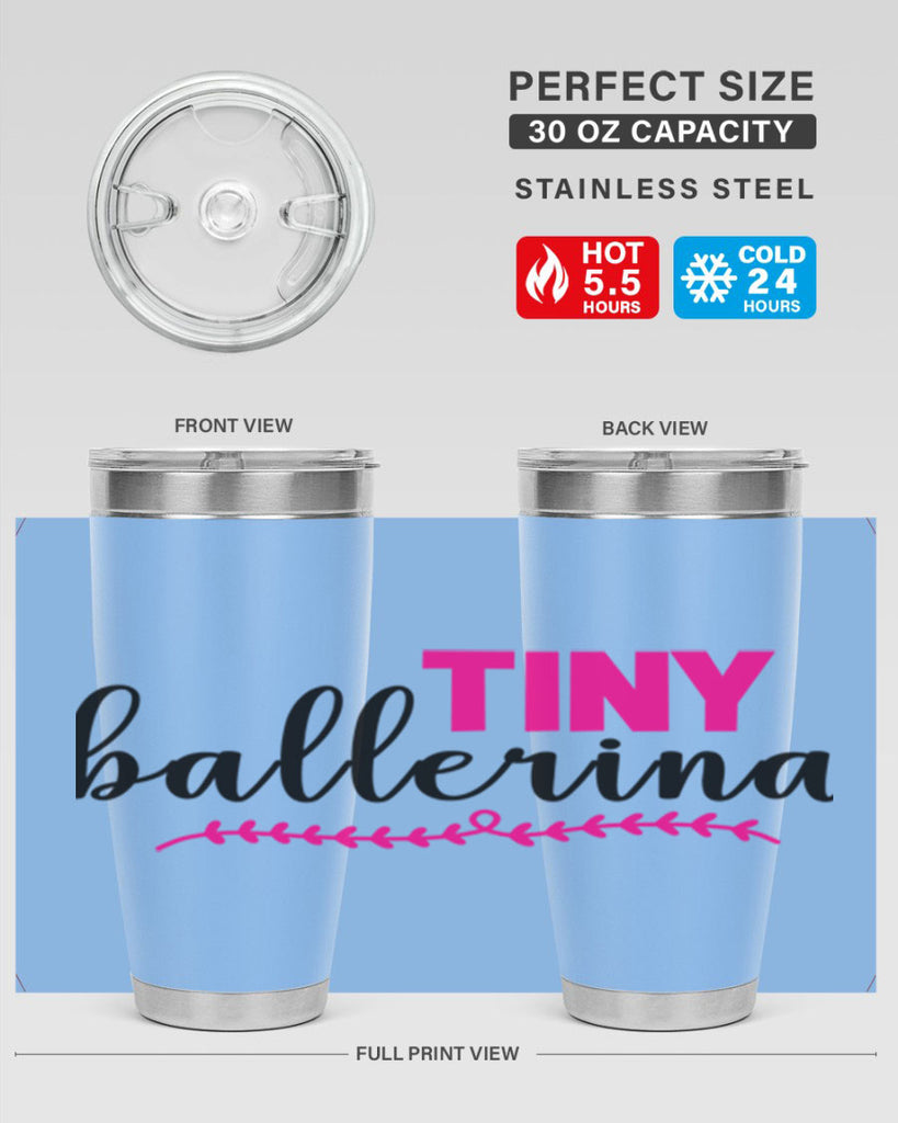 tiny ballerina 87#- ballet- Tumbler
