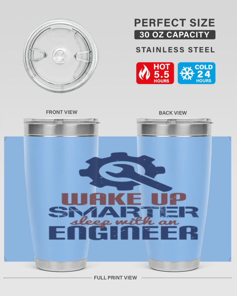 wake up smarter sleep with an engineer Style 31#- engineer- tumbler