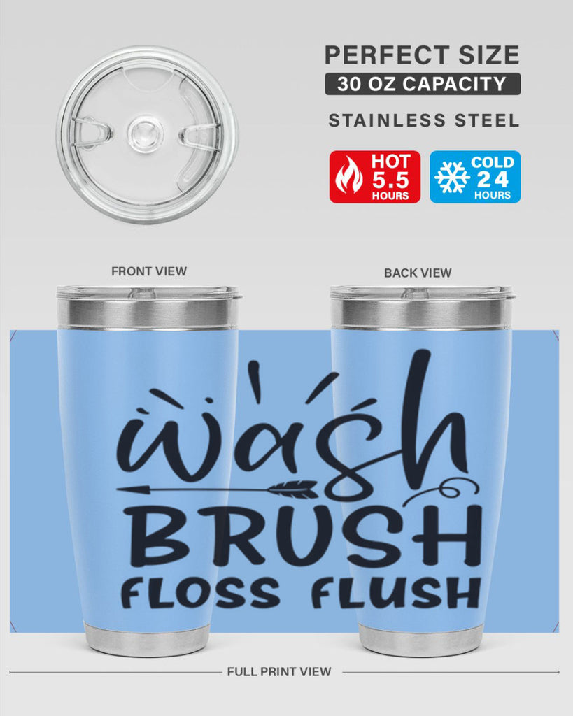 wash brush floss flush 73#- kitchen- Tumbler