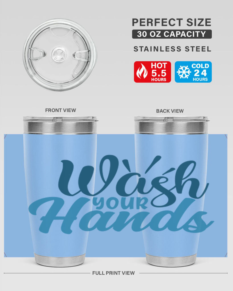 wash your hands 52#- bathroom- Tumbler