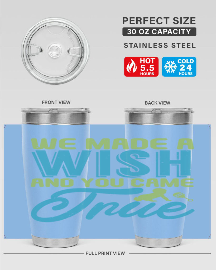 we made a wish and you can true Style 164#- baby- tumbler