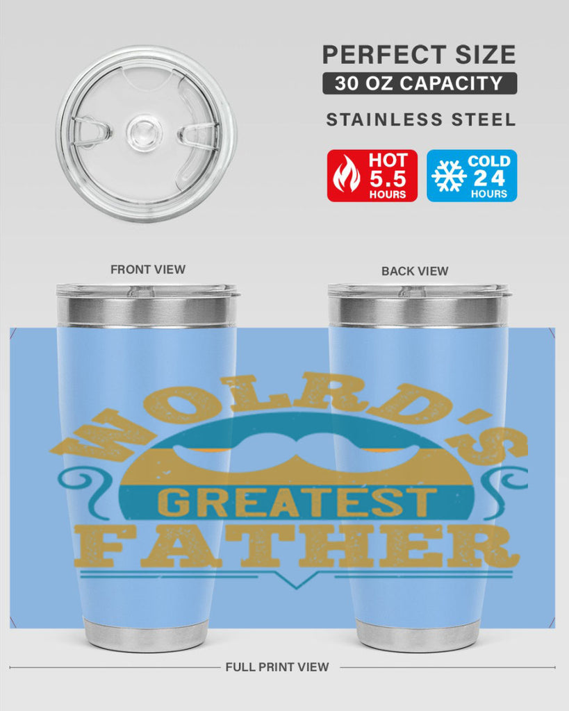 wolrds greatest father 154#- fathers day- Tumbler