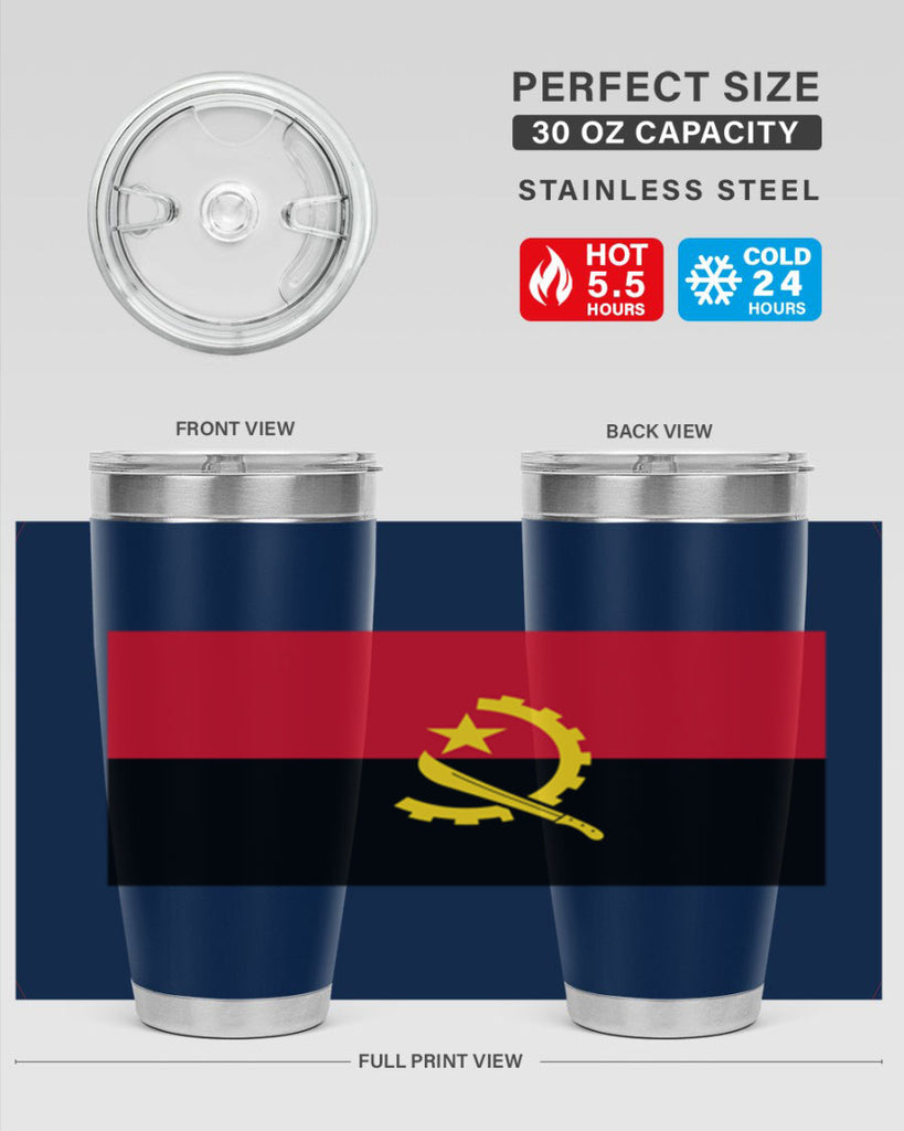 Angola 193#- world flags- Tumbler