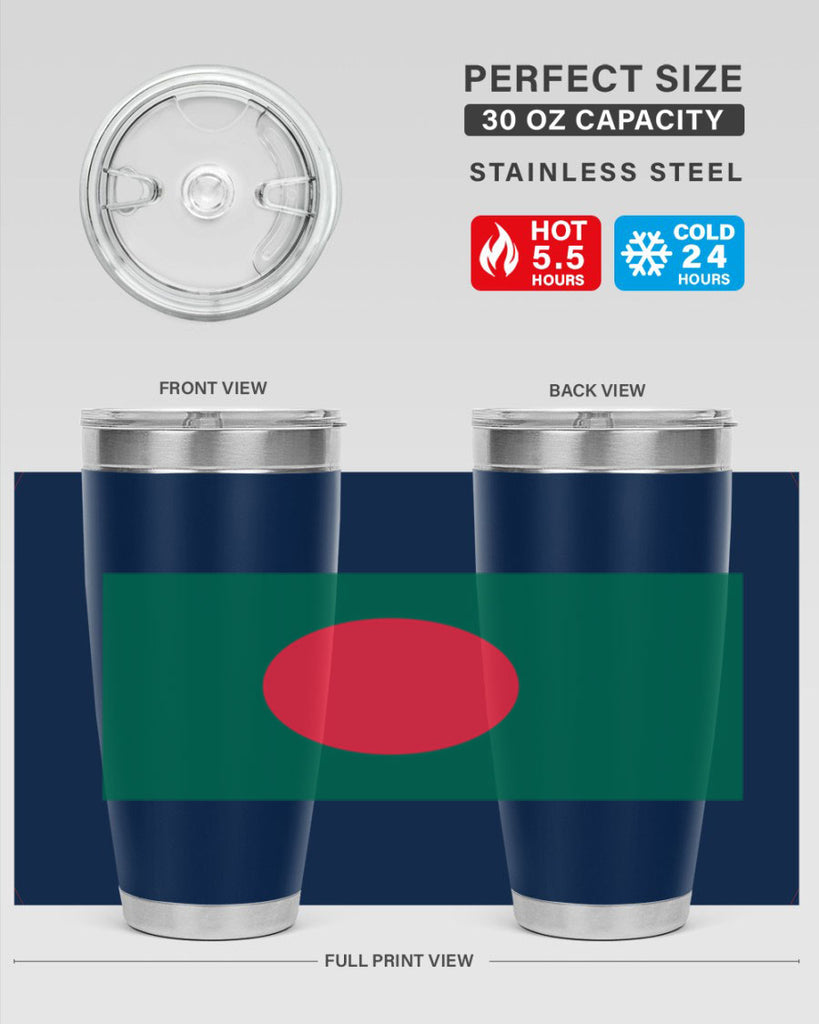 Bangladesh 184#- world flags- Tumbler