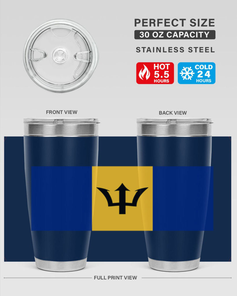 Barbados 183#- world flags- Tumbler