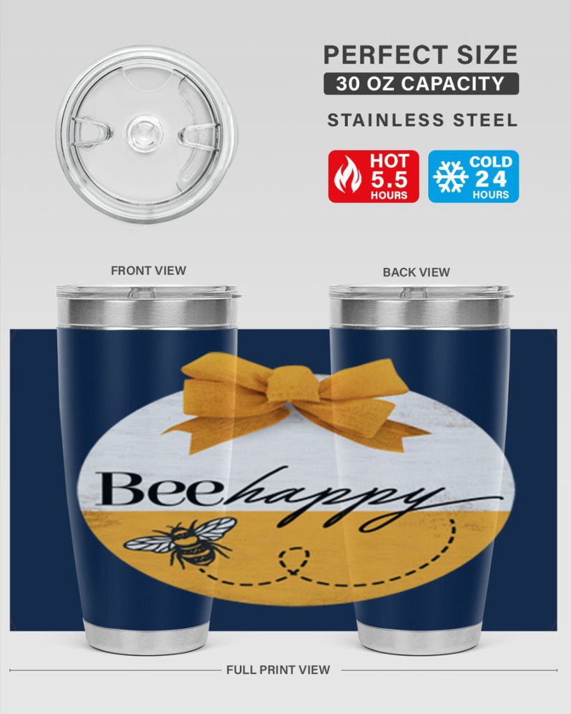 Bee Happy Mockup27#- spring- Tumbler