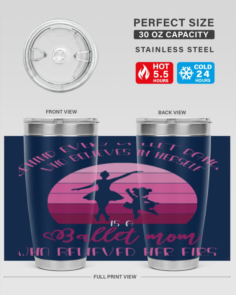 Behind Every Ballet Dancer Is Ballet 19#- ballet- Tumbler