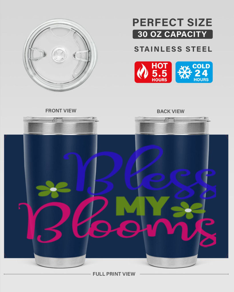 Bless My Blooms 46#- spring- Tumbler
